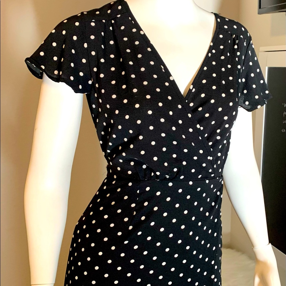 Superfoxx Polka Dot Wrap Dress